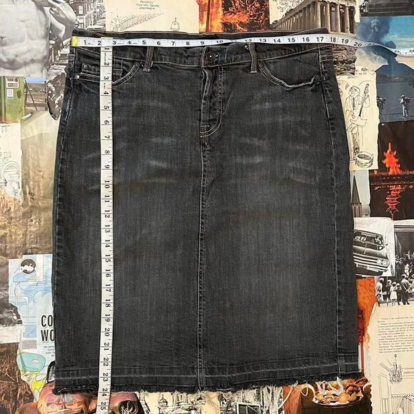 Y2k mossimo midi denim skirt - Picture 4 of 7